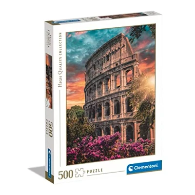 Image of Clementoni 35145 collection Flavian Amphitheatre Jigsaw Puzzle 500 Pieces, For Adults Made In Italy