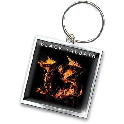 Image of Metal Black Sabbath Keyring
