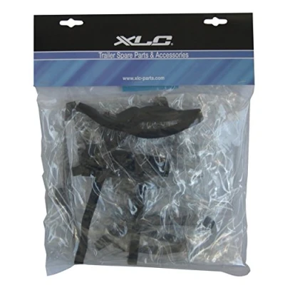 Image of XLC Unisex Adult Two Seater Rain Cover, Transparent, One Size