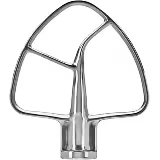 Image of KitchenAid Paddle Attachment For Medium Tilt head Mixers Stainless Steel 5ksm5thfbss
