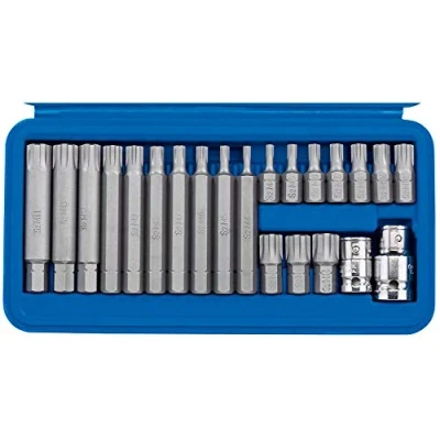 Image of Draper Ribe� 3/8, Socket and Bit Set, 1/2&quot; Sq. Dr. (22 Piece)