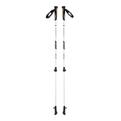 Image of Superletic Nordic Walking Poles for Women and Men, Outdoor Trekking Poles, Carbon Fibre Sticks, Cork Handle Hiking Sticks Lightweight, Adjustable &amp; Accessories