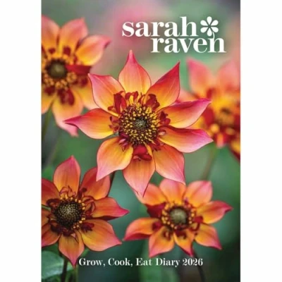 Image of Carousel Worldwide, Sarah Raven&#039;s Grow Cook Eat in Art 2026 Deluxe Wire o Diary Planner
