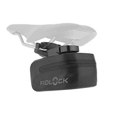 Image of Fidlock Unisex Adult Push Saddle Bag 400 Bicycle Bag, Black, ml