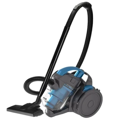 Image of 2000W Powerful Bagless Cylinder Vacuum Cleaner, Easy Empty Dust Container, Compact and Portable, Multi Surface Cleaning, 1.5 Litre Capacity, for Home Use, Floor, Grout, Tile, Couch, Carpet, Car
