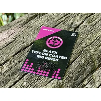 Image of 50 Rig Rings 3.1mm. Carp Fishing Rigs. Round Rings,Carp Tackle