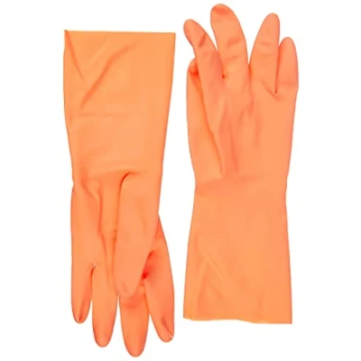Image of Spontex Size 7 Gloves 7.5, Red 10 cm x 2