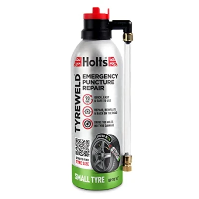 Image of Holts Tyreweld Puncture Sealant 300ml, Emergency Tyre Repair Foam, Car Kit To Get You Back On The Road, Quick &amp; Easy Flat Drive Up 100 Miles, No Tools Needed