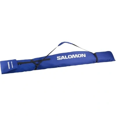 Image of Salomon Original 1 Pair 160 210 Unisex Ski bag, Adjustable design, Easy storage, and Durable performance, Blue, One Size