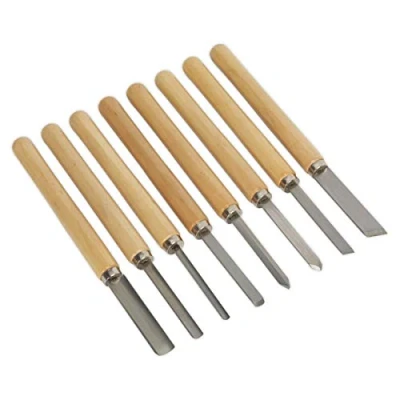 Image of Sealey Wood Turning Chisel Set 8pc