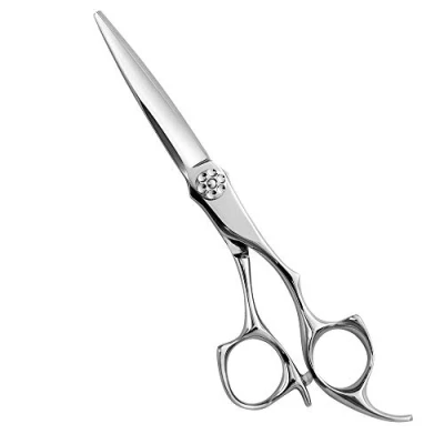 Image of AOLANDUO 6 Inch Pro Hair Scissor High End Aichi Steel Handmade Cutting Razor Edge/Offset Design/Pro Ergonomic for Salon Stylists Beauticians and Barbers