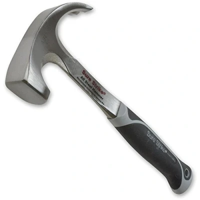 Image of Estwing EMR16C Surestrike All Steel Curved Claw Hammer 16Oz