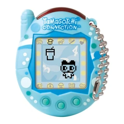 Image of Bandai Tamagotchi Connection Digital Pet Bubbles Shell Virtual Electronic Toy With Infra Red For Shared Fun Kids Toys Girls And Boys Are Great Japanese Gifts