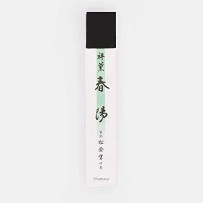 Image of Zen Minded Shoyeido Shun you Beckoning Spring Agarwood Japanese Incense 100% Natural Short Sticks