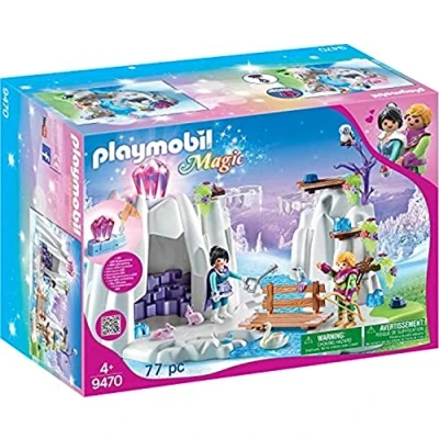 Image of Playmobil 9470 Magic Crystal Diamond Hideout, for Children Ages 4+, Fun Imaginative Role Play, PlaySets Suitable 4+