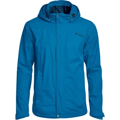 Image of Maier Sports Meteor M functional jacket, made of 100% polyester, outdoor coat, waterproof and breathable, packaway Men, 120021, Imperial Blue, 28 (EU)