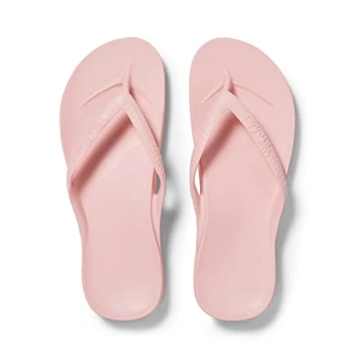 Image of ARCHIES Arch Support Flip Flops for Men &amp; Women Orthotic Sandals Plantar Fasciitis Relief Lightweight, Cushioning, Shock Absorbing Walking, Foot Pain Pink (UK 3)