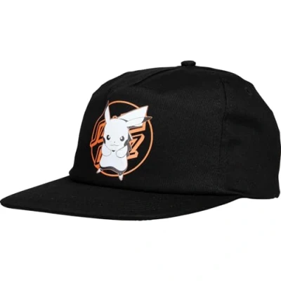 Image of Santa Cruz x Pokemon SC Pikachu Cap Black