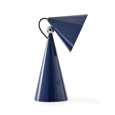 Image of Tom Dixon Pose Portable Table Lamp Indigo