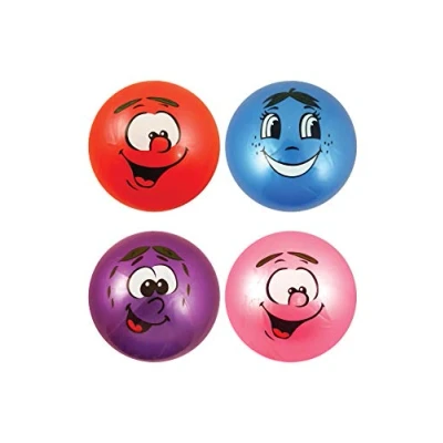 Image of HENBRANDT Smelly Fruity Bouncy Balls 25cm Fruit Scent Large Ball Smile Kids Stress for Boys and Girls