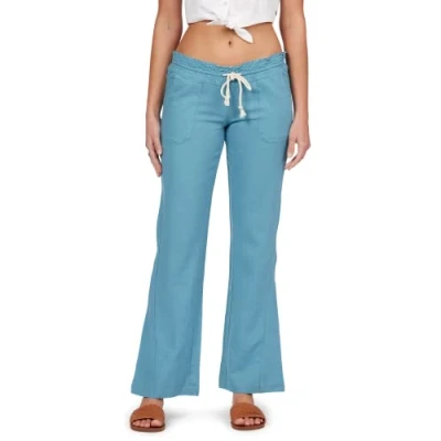 Image of Roxy Women&#039;s Oceanside Beach Pant Trouser, Adriatic Blue Exc, XL