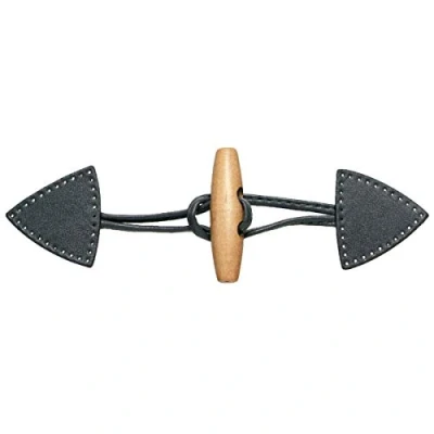 Image of Prym Toggle Fastening 15 x 5 cm 1 pc x1 Bandana, 417716 Anthracite, One Size
