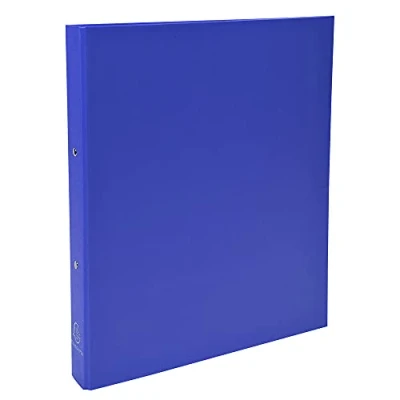 Image of Exacompta ref. 54370E 1 Rigid PP binder 2 round rings diameter 30 mm Spine 40 External dimensions: 32 x 26 cm A4 file format 4 random colors