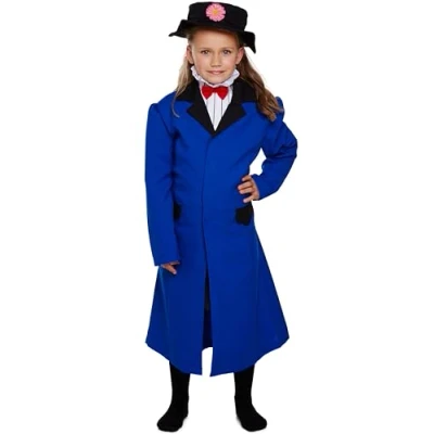 Image of D/UP CHILD VICTORIAN NANNY MEDIUM 7 9 YRS