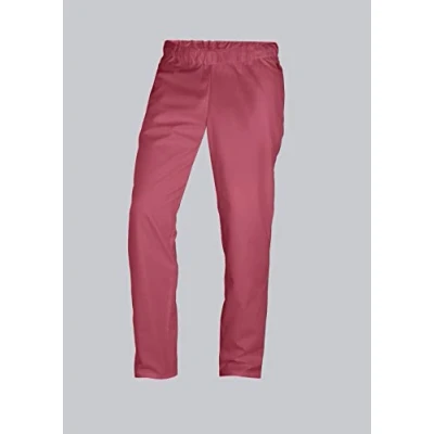 Image of BP 1645 400 0182/2XLn, Unisex trousers, with elasticated waist 215,00 g/m², fabric blend, Color blackberry, Size 2XLn