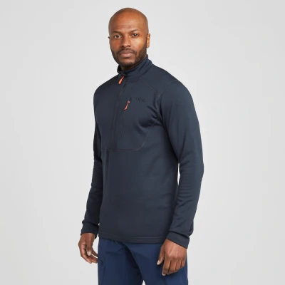Image of Rab Men&#039;s Geon Pull On Casual Lightweight Fleece Sweatshirt Beluga X Large