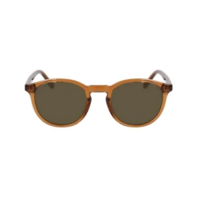 Image of Sunglasses Lacoste L916s col. 210 Unisex Rotonda Marrone