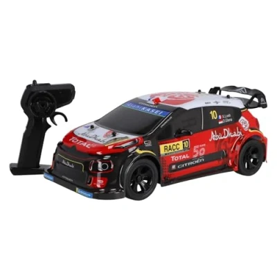 Image of Kool Speed Citroën C3 WRC RC Car 1:10 Remote Controlled Rally Vehicle with 2.4 GHz Control and USB Charging Cable for Children from 3 Years
