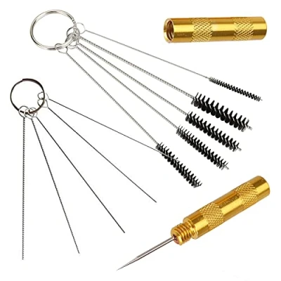 Image of 3 Set Airbrush Spray Cleaning Repair Tool Kit Stainless steel Needle Brush Royalmax®