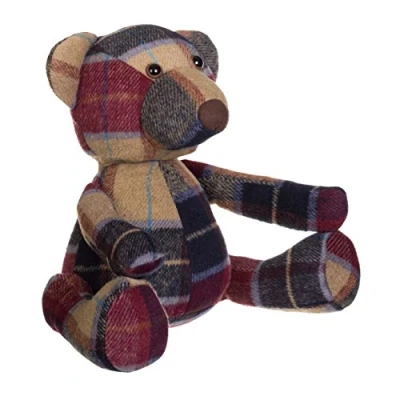 Image of Premier Housewares Heritage Bear Door Stop Large, Maroon