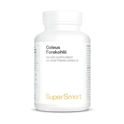 Image of Supersmart Coleus Forskohlii 200 mg Per Serving Natural Supplement Help Control Appetite &amp; Reduce Intraocular Pressure Non GMO Gluten Free 120 Vegetarian Capsules