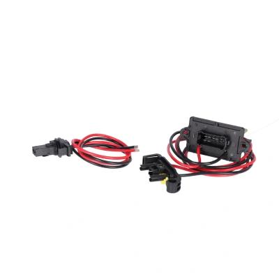 Image of 7701060001, 7701060002, 7701209803 Resistor, interior blower FEBI BILSTEIN 183765 RENAULT: Modus / Grand Modus, CLIO 3
