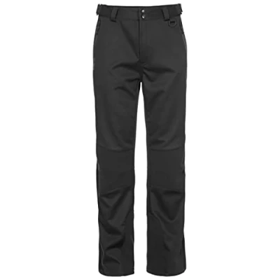Image of Trespass Men&#039;s Holloway Dlx Trousers, Black, XL UK
