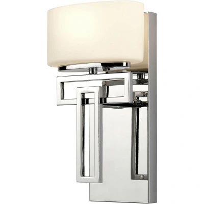 Image of Lanza 1 Light Bathroom Wall Polished Chrome IP44, G9