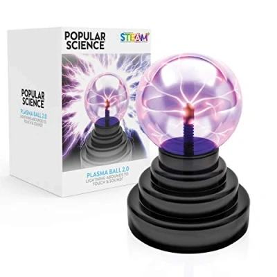 Image of WOW! STUFF Popular Science Plasma Ball 2.0 STEM Educational Toy