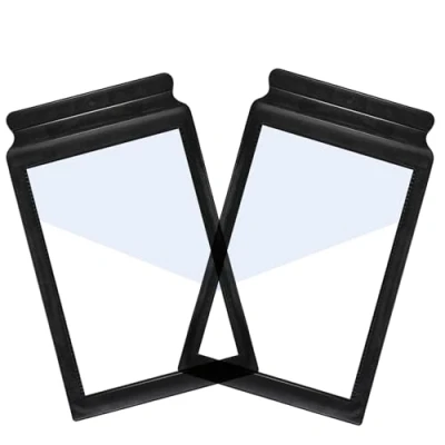 Image of 2Pcs Full Page Magnifying Sheet For Reading A4 Lightweight Handheld 3x Magnification Zoom Magnifier Small Prints Books, Newspaper, Reading,Handheld Portable Low Vision