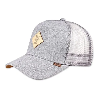 Image of Djinns Jersey Patch Heather Grey HFT Trucker Cap One Size