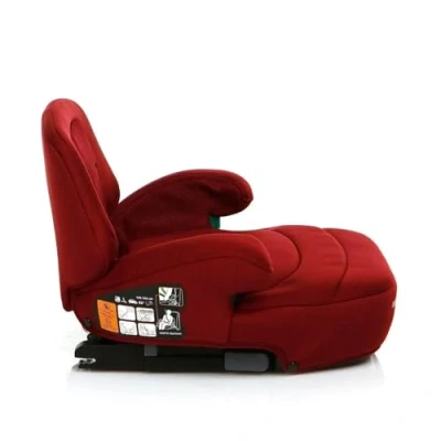 Image of ebebek baby plus Booster Portable Car Seats for Kids, Comfortable Travels with Your Little, Compact, Convenient Everyday Use, 4 to 12 Years (Red)