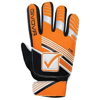 Image of Givova, glove stop goalkeeper, orange fluo/black, 11