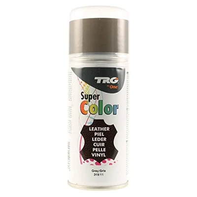 Image of TRG The One Super Color, Spray Dye for Leather Shoes, 319 Grey, 150 ml
