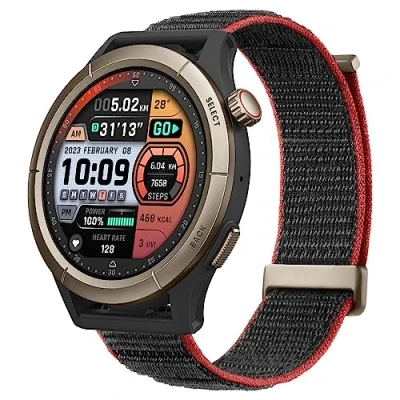 Image of Amazfit Cheetah Pro Gold (Black Nylonband)