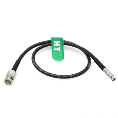 Image of HangTon 4K 12G 6G SDI Video Cable HD Micro BNC to Standard for Blackmagic Assist 5&quot; Monitor Studio Camera G2 ATEM 4K30fps 2160p 60cm
