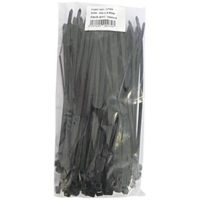 Image of 27x Simply Pack of 100 200mm x 4.8mm Cable Tie CT03