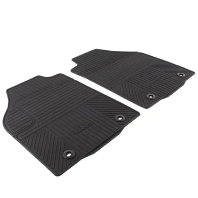 Image of Ford Genuine Transit Connect Mk1 Front Rubber Floor Mats Set of 2 2002 2013 1685505