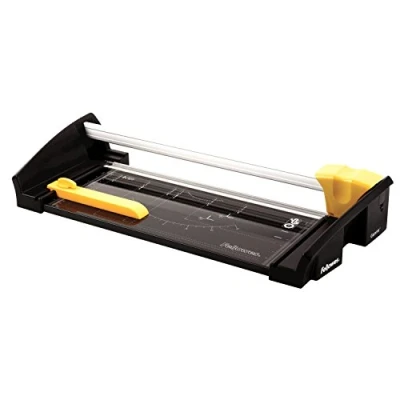 Image of Fellowes Gamma A3 Heavy Use Rotary Trimmer, Black, Silver, Yellow