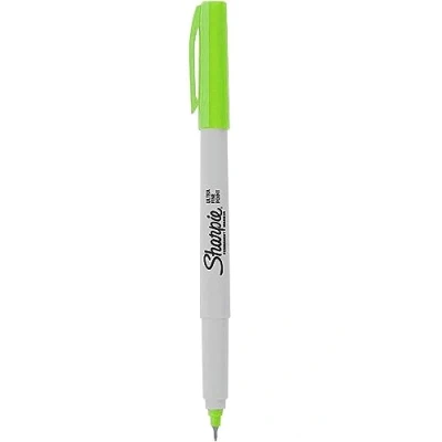 Image of Sharpie Ultra Fine Point Permanent Marker Pen Lime Green